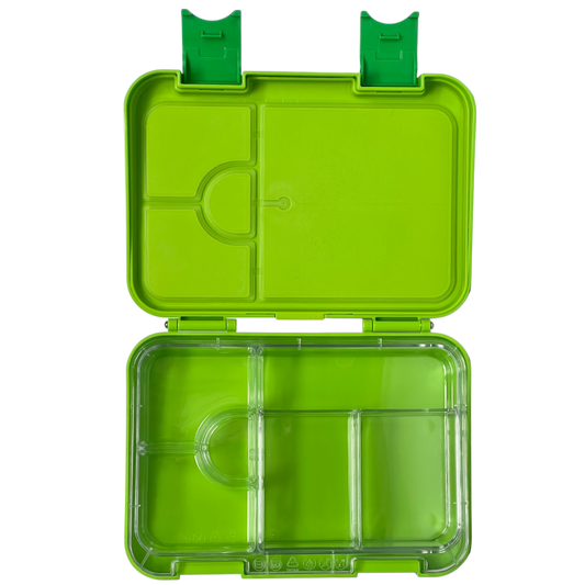 Žalios spalvos bento pietų dežutė