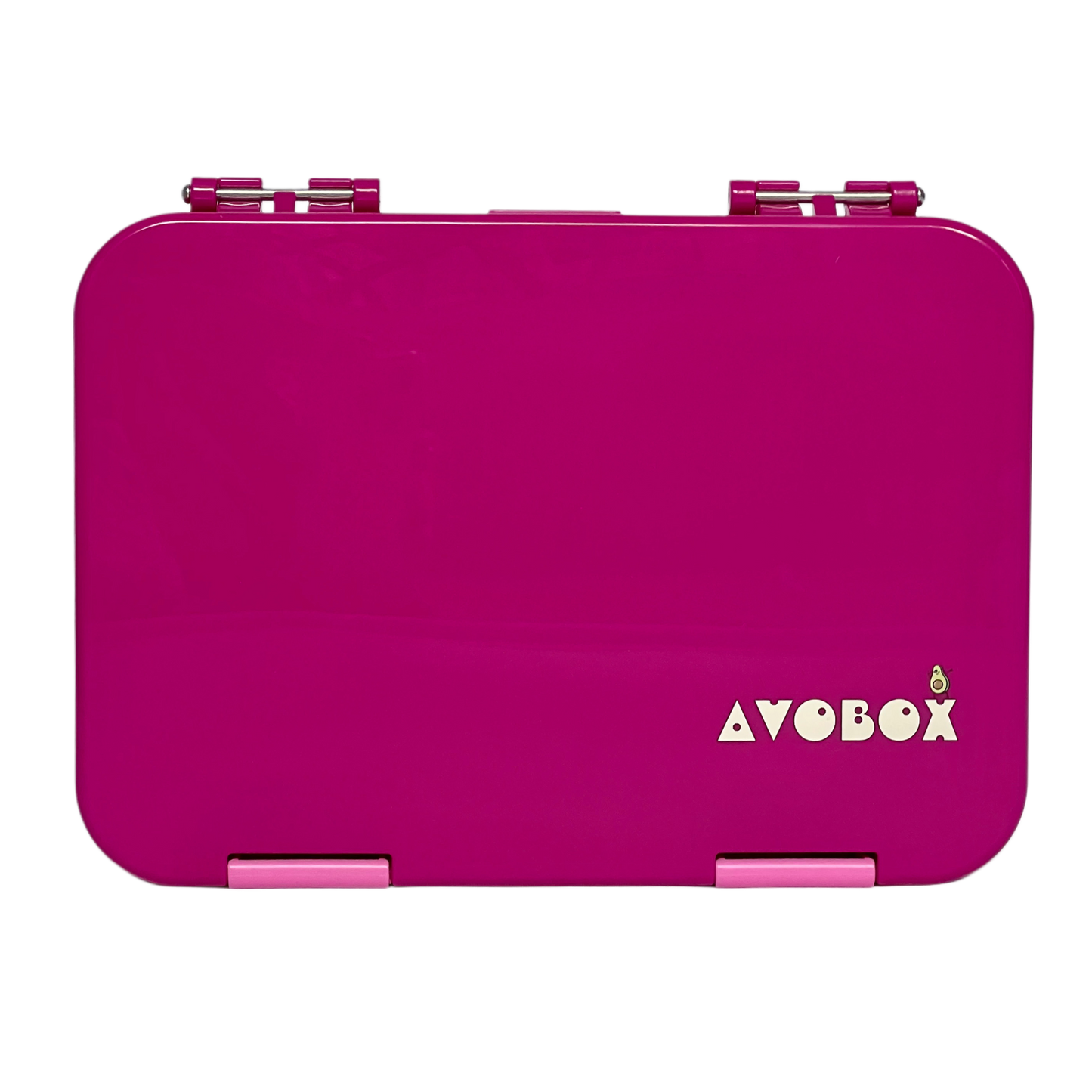 Violetinės spalvos bento pietų dėžutė